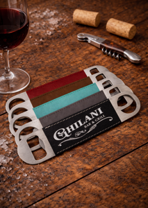 Leatherette Metal Bottle Opener