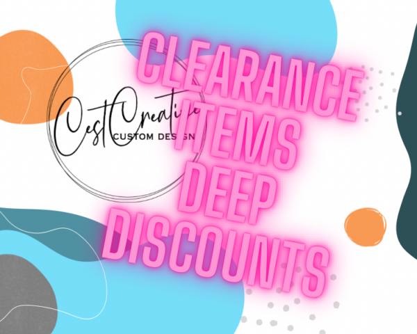 Clearance Tumblers
