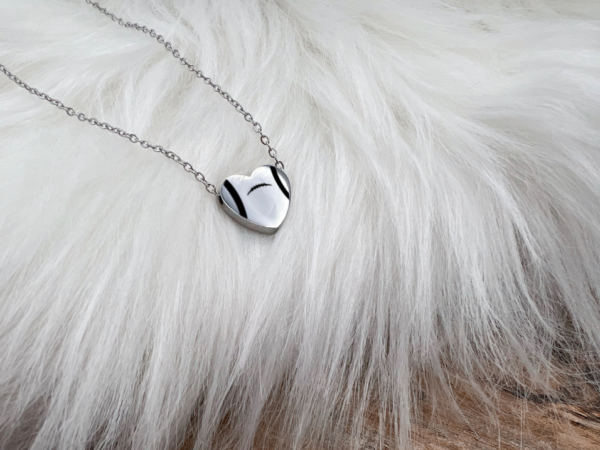 Heart Charm Necklace - Sports - Image 7
