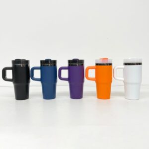 14oz Tumbler with Handle ONYX