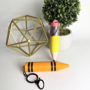 Personalizable Lip Balm Holders - Pencil or Crayon