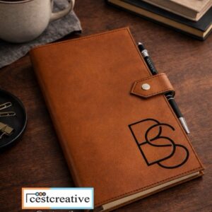 Leatherette Journals with Snap Closure